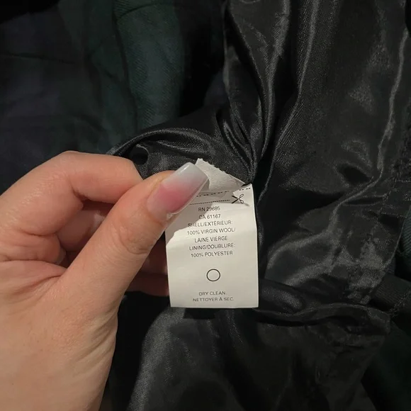 Pendleton‎ maya wool green plaid dress - Picture 11 of 12